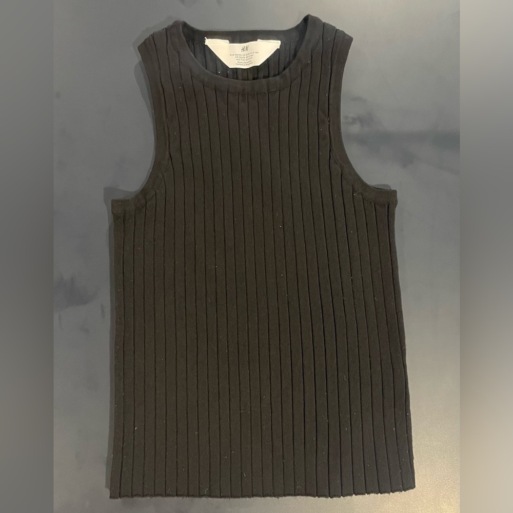 Black Sweater Vest